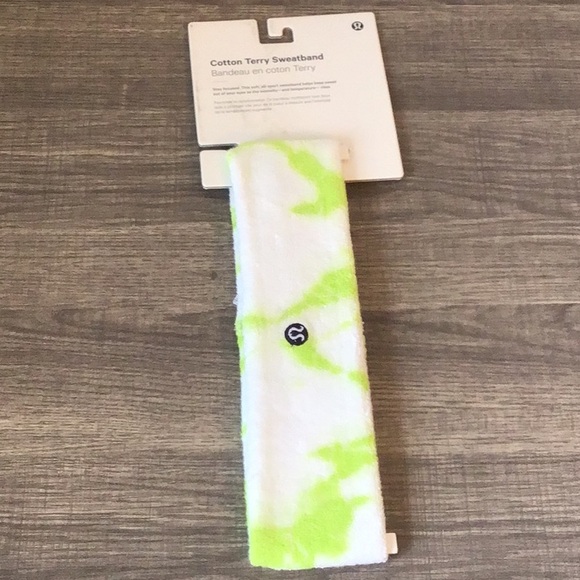 Lululemon Cotton Terry Sweatband - Picture 2 of 6
